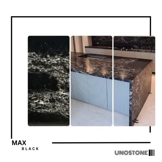 Dive into the depths of sophistication with Compac Max Black quartz. 🖤✨ Its sleek, jet-black surface exudes modern elegance, transforming your space into a timeless masterpiece. Elevate your surroundings with the pinnacle of luxury.